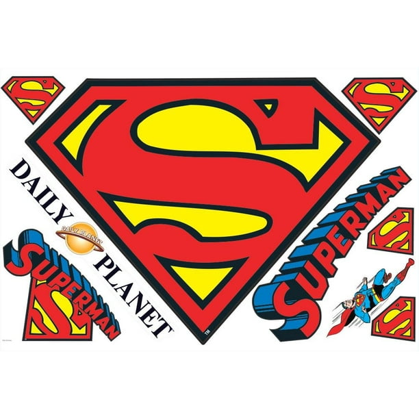 Vinyl Decal 10 Sizes!! Superman Logo Sticker with TRACKING